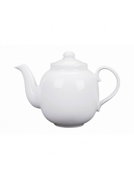 Чайник с крышкой 86мм, 1400 мл, Янтарь, Дулевский фарфор. (003702)