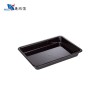 Салатник для выкладки продуктов, 41,5х31,5х5,6 см, черный, поликарбонат, Welshine. (0063)