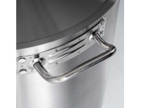 Кастрюля с крышкой, 11,2 л, диаметр 36 см, высота 11 см, нержавеющая сталь 18/10, Dali Group. (016360) (016360)