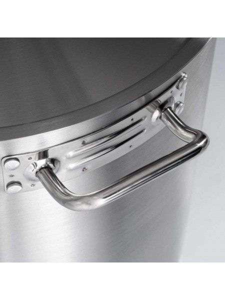 Кастрюля с крышкой, 11,2 л, диаметр 36 см, высота 11 см, нержавеющая сталь 18/10, Dali Group. (016360) (016360)