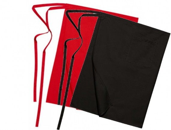 Фартук с карманом, 70х100, 65% полиэстер, 35% хлопок, синий, ISMONT. (01 M018-20-B)