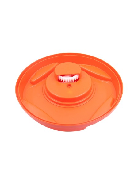 Ведро сушилка для зелени, 37х51 см, 10 л, пластик, оранжевое, Welshine. (0396)