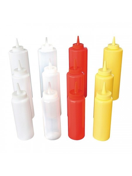 Емкость для соусов поварская, 230 мл, жёлтая, Proff Cuisine. (04141411)