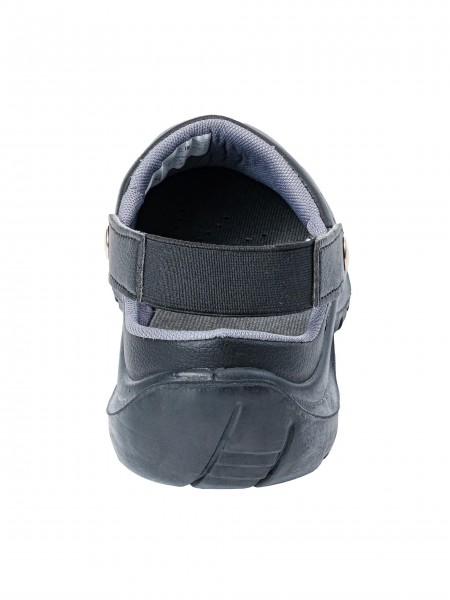 Сабо унисекс с перфорацией, верх микрофибра, черные, тп, размер 42, Rotan. (08031C-42)