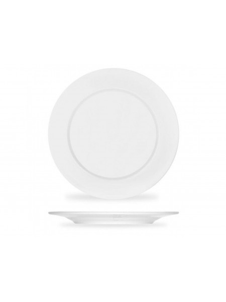 Тарелка плоская, D-170 мм, ф.Классик, Башкирский фарфор. (0933170)