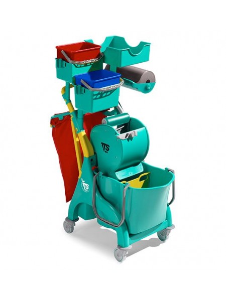 Тележка Nick Plus 320, 28 л. отжим DRY, без мешка (0P066559)