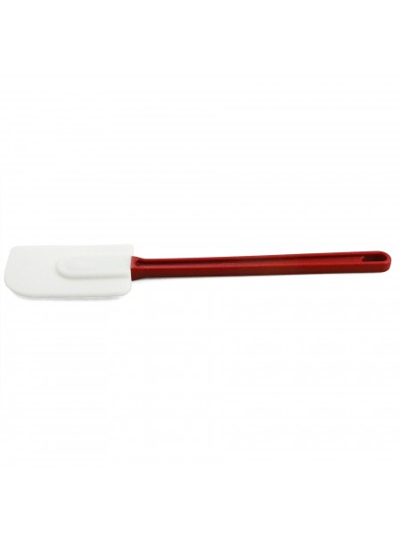 Лопатка силиконовая кухонная, рабочая поверхность 11,5х7см общ. L=36см, пластиковая ручка, Henry. (10-018)