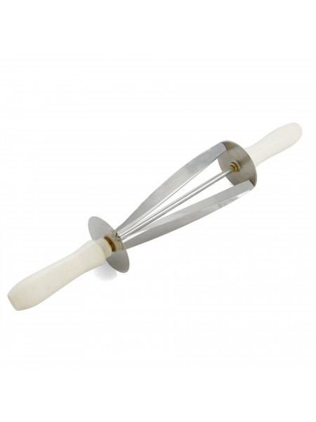 Нож роллер для круассанов и рогаликов, 11х22,5 см, нерж.сталь, Henry. (10-022)