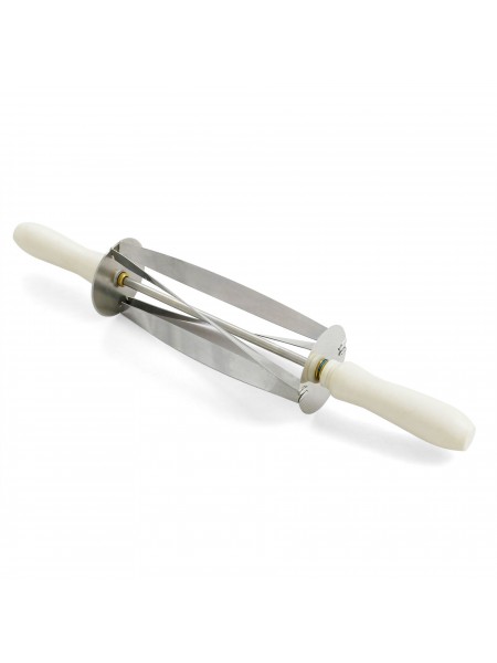 Нож роллер для круассанов и рогаликов, 11х22,5 см, нерж.сталь, Henry. (10-022)