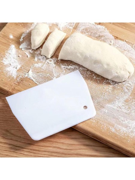 Скребок шпатель кондитерский, 13,3х9,5 см, пластиковый, Henry. (10-034)