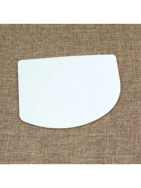 Скребок шпатель кондитерский, 12,8х9,8 см, пластиковый, Henry. (10-037)