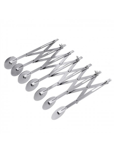 Нож роликовый для резки теста раздвижной, резак 7 роликов, нержавеющая сталь, Henry. (10-041)