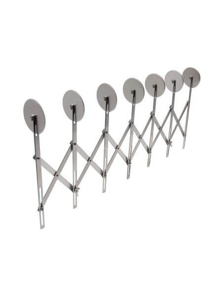 Нож роликовый для резки теста раздвижной, резак 7 роликов, нержавеющая сталь, Henry. (10-041)