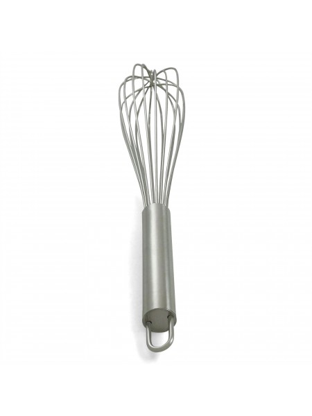 Венчик профессиональный, 40 см, 8 спиц, для взбивания, ручной, нержавеющая сталь, Henry. (10-045)
