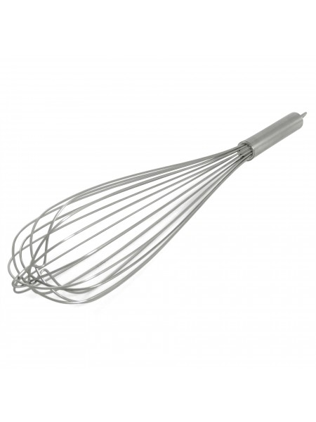Венчик профессиональный, 50 см, 8 спиц, для взбивания, ручной, нержавеющая сталь, Henry. (10-046)