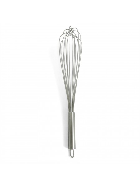 Венчик профессиональный, 50 см, 8 спиц, для взбивания, ручной, нержавеющая сталь, Henry. (10-046)