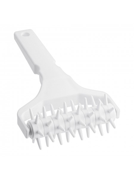 Роллер для теста с шипами, 12 см, пластик, Henry. (10-073)