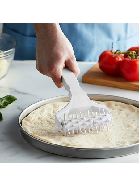 Роллер для теста с шипами, 12 см, пластик, Henry. (10-073)