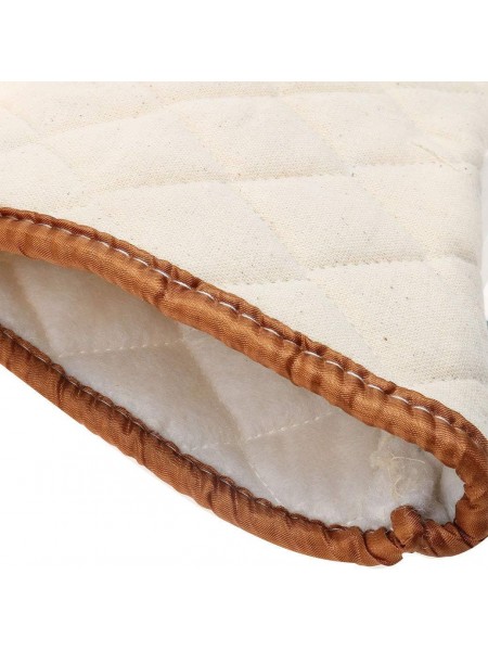 Рукавицы термостойкие, пара, 33 см, бежевый текстиль, Henry. (10-081)