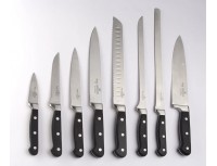 Кухонный нож для нарезки хлеба с зубчатым лезвием, 22,5 см, ручка POM, Luxstahl. (10-1015)