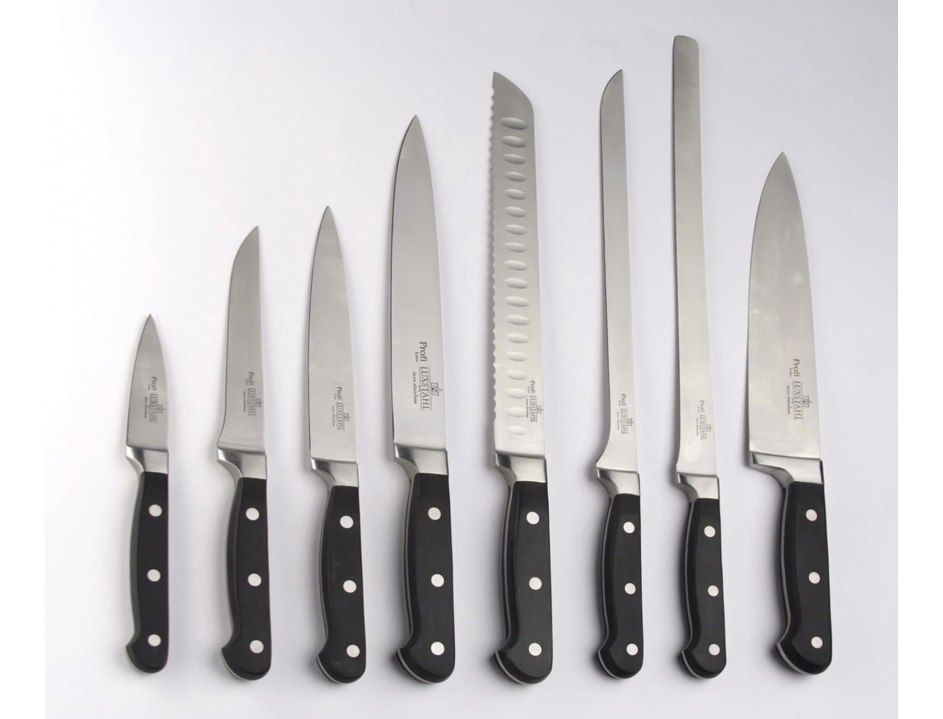 Ножевые компании. Ножи Luxstahl «Profi». Profi line Luxstahl 1879 inox Stainless нож. Luxstahl 1879. Нож Luxstahl 1879 3cr14 hrc53.