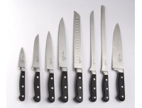 Профессиональный поварской шеф нож, 20 см, нерж.сталь, ручка POM, Luxstahl. (10-1016)