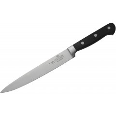 Профессиональный универсальный нож для мяса, 20 см, нерж.сталь, ручка POM, Luxstahl. (10-1017)