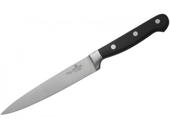 Профессиональный универсальный поварской нож, 14,5 см, нерж.сталь, ручка POM, Luxstahl. (10-1018)