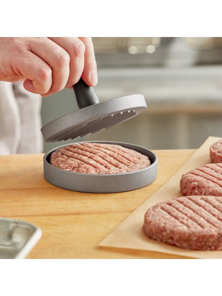 Пресс для котлет, бургеров, круглый, 11 см, алюминий, Henry. (10-135)