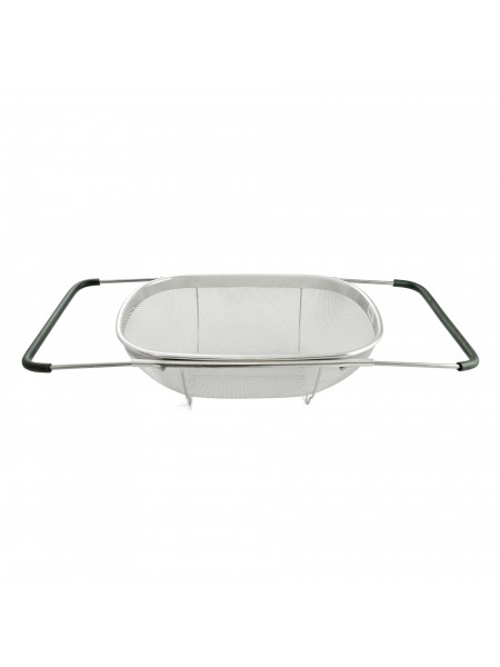 Дуршлаг-сито на раковину, 34х23 см, нержавеющая сталь, Luxstahl. (10-1603)