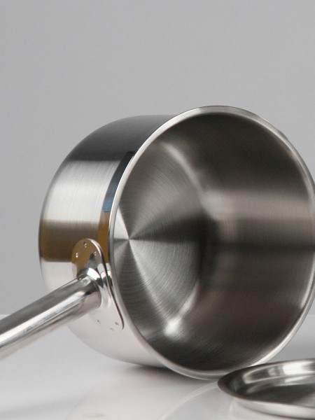 Сотейник 1,7 л, D-18 см, H-6,5 см, нержавеющая сталь, Luxstahl. (10-1741)