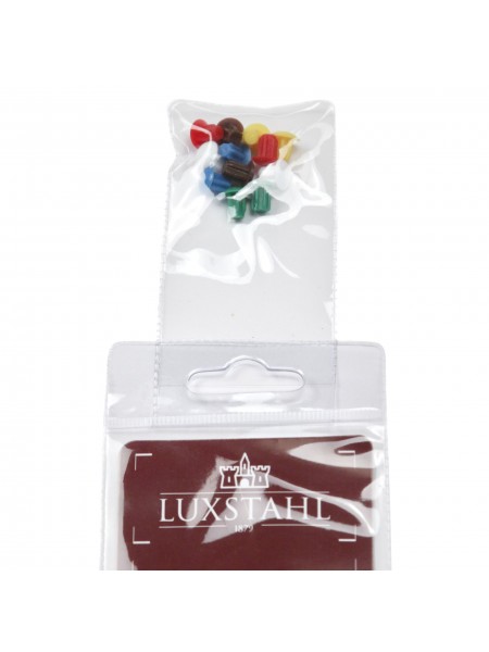 Узкий профессиональный поварской нож, 17,5 см, нерж.сталь, ручка пластик, Luxstahl. (10-1804)