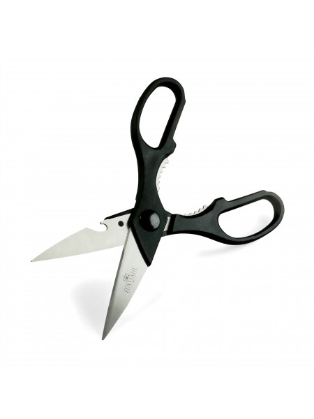 Профессиональные поварские ножницы, многофункциональные, L-21,5 см, Luxstahl. (10-1874)