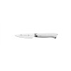 Профессиональный нож для чистки овощей и фруктов, 8 см, White Line, нерж.сталь, ручка пластик, Luxstahl. (10-1989)