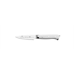 Профессиональный нож для чистки овощей и фруктов, 8 см, White Line, нерж.сталь, ручка пластик, Luxstahl. (10-1989)