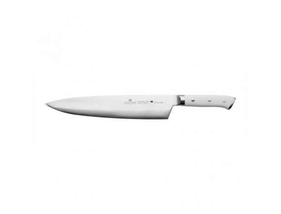 Профессиональный поварской шеф нож, 25 см, White Line, нерж.сталь, ручка пластик, Luxstahl. (10-1990)