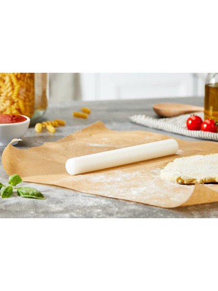 Скалка для мастики, теста без ручек, D-2,5 cм, L-25 см, пластик, Henry. (10-202)