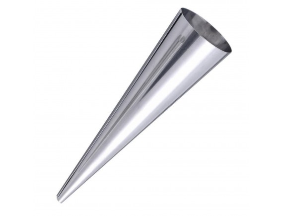 Кондитерская форма Конус для трубочек, d-3,5 см, L-14см, нерж.сталь, Henry. (10-288)