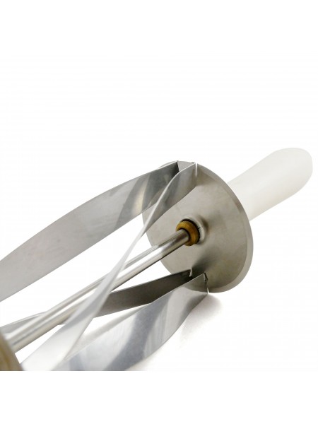 Нож роллер для круассанов и рогаликов, 11х14,5 см, нерж.сталь, Henry. (10-326)