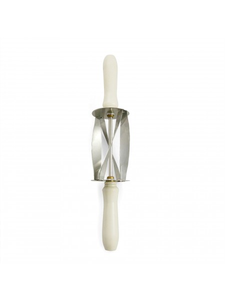 Нож роллер для круассанов и рогаликов, 11х14,5 см, нерж.сталь, Henry. (10-326)