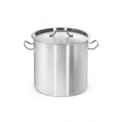 Кастрюля с крышкой 100 л, диаметр 50 см, высота 50 см, нержавеющая сталь, Luxstahl. (10-3508)