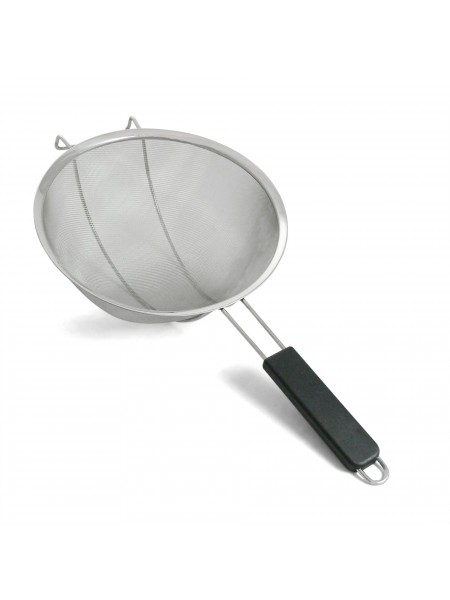 Сито кухонное большое с поддержкой, нержавеющая сталь, D-32 см, Henry. (10-357)