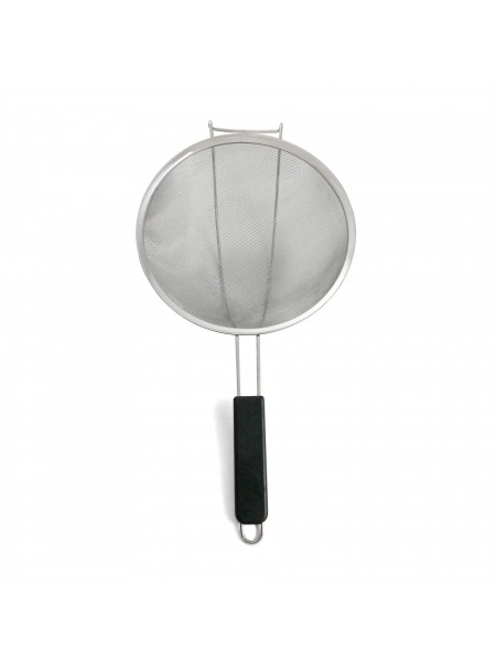 Сито кухонное большое с поддержкой, нержавеющая сталь, D-32 см, Henry. (10-357)