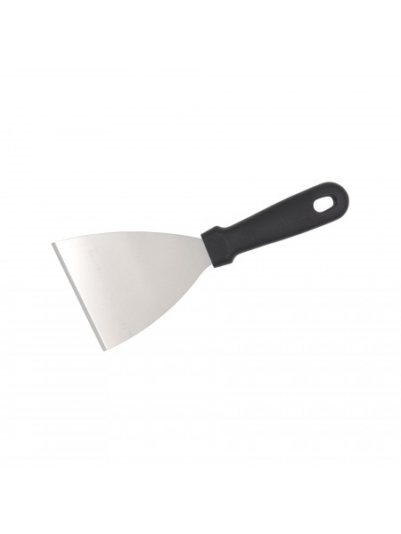 Лопатка-шпатель, рабочая поверхность 11х10 см, общ. L 24 см, пластиковая ручка, Luxstahl. (10-4321)