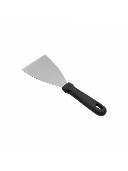 Лопатка-шпатель, рабочая поверхность 11х10 см, общ. L 24 см, пластиковая ручка, Luxstahl. (10-4321)