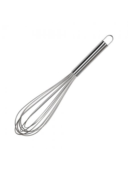 Венчик профессиональный, 40 см, 7 спиц, для взбивания, ручной, нержавеющая сталь, Luxstahl. (10-450)