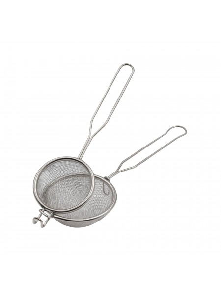 Ложка для фритюра, картофельных гнезд, D-10 см, L-31 см, нерж.сталь, Henry. (10-696)