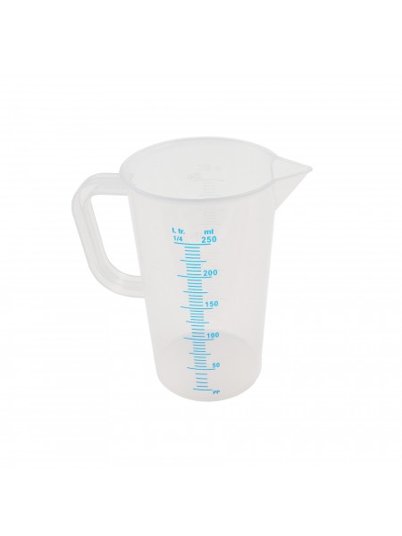 Стакан мерный для жидкостей и муки, 0,25 л, полипропилен, Henry. (10-8211)