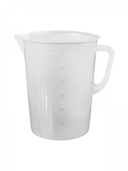 Стакан мерный для жидкостей и муки, 3 л, полипропилен, Henry. (10-829)