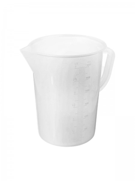 Стакан мерный для жидкостей и муки, 3 л, полипропилен, Henry. (10-829)